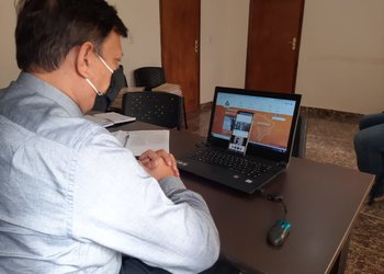 O encontro foi realizado via web conferência