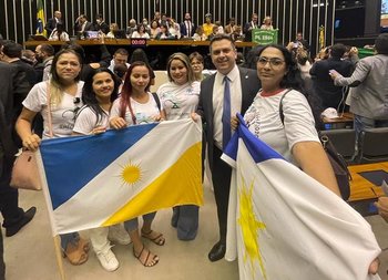 Tiago Dimas recebeu a delegação de enfermeiros tocantinenses e prestou apoio à categoria