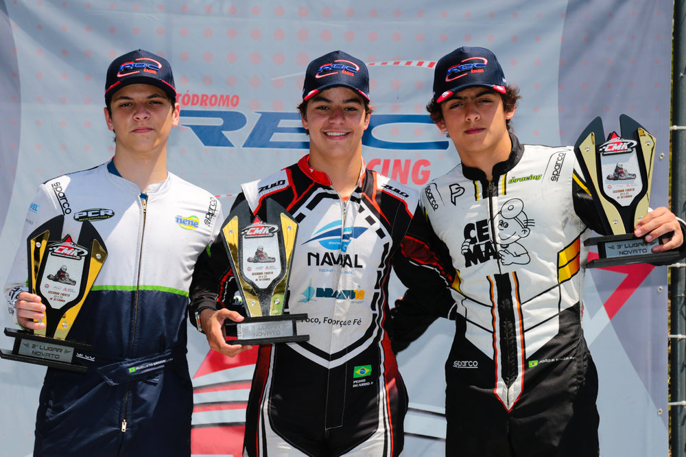 Pedro Ricardo venceu em setembro a segunda etapa do Campeonato Mineiro de Kart 