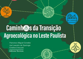 Capa do livro Caminhos da Transição Agroecológica no Leste Paulista