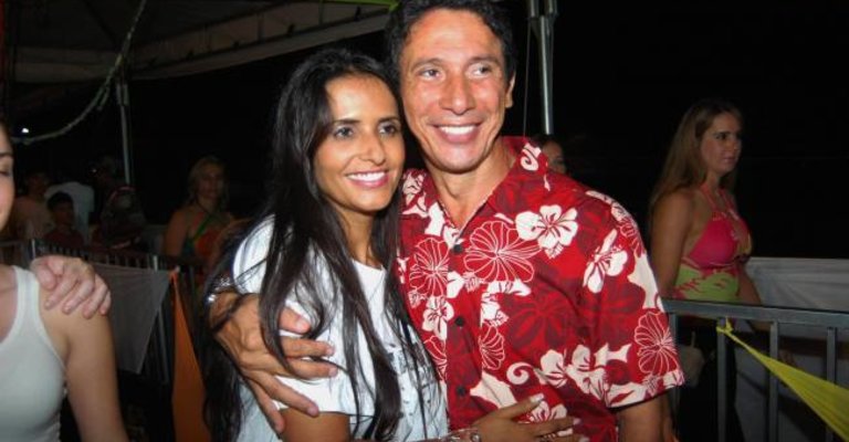 Raul Filho e primeira dama Solange Duailibe - foto - AG 