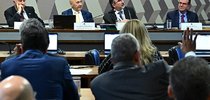 Presidida por Confúcio Moura, a CCJ debateu a escolha de representantes dos municípios no Comitê Gestor do IBS  |Jefferson Rudy/Agência Senado 