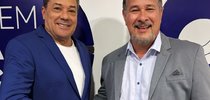 Marco Poggio (D) é o novo contratado da TV Jovem Record|