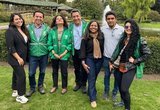  Comitiva brasileira e equipe local durante visita ao Jardim Botânico.|Divulgação/Acervo Pessoal   