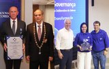 O presidente do Sistema Fecomércio-Sesc-Senac Tocantins foi homenageado no pela CNC´|Divulgação Fecomércio/TO