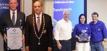 O presidente do Sistema Fecomércio-Sesc-Senac Tocantins foi homenageado no pela CNC´|Divulgação Fecomércio/TO
