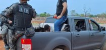Após os crimes, em 2023, o jovem foi preso em região de mata na zona rural de Porto Nacional.| Divulgação/Polícia Civil