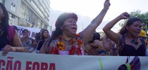 Alessandra Korap, Liderança Munduruku, em cena do documentário Amazônia, A Nova Minamata?, dirigido por Jorge Bodanzky.| O2 Play