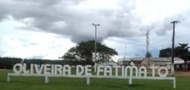 Oliveira de Fátima é menor município do Tocantins em população e o 7° menor do País.|Divulgação Pref. Oliveira de Fátima 