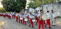 Estudantes do Colégio Esportivo Cívico-Militar Santa Rita de Cássia.|Divulgação Seduc/TO