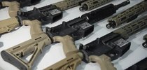 Apresentação de fuzis AR-15|Fernando Frazão/Agência Brasil