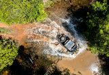 Condições variadas desafiaram pilotos e navegadores em torno de Ponte Alta.|Marcos Leite/Fotop/Sertões