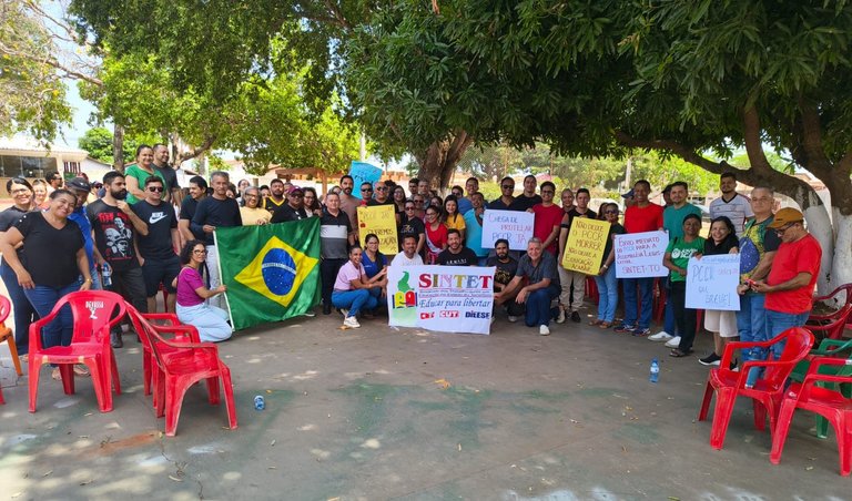 Educadores em Tocantinópolis.