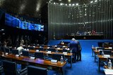 Plenário do Senado durante a sessão |Carlos Moura/Agência Senado