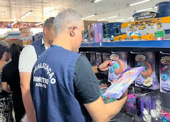Brinquedos são produtos que são certificados e fiscalizados pelo Inmetro
