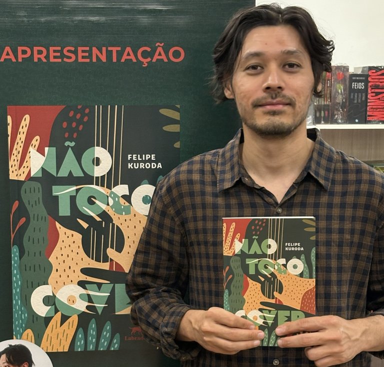Durante o evento o público também poderá acompanhar a apresentação do livro “Não Toco Cover”, do músico e escritor Felipe Kuroda