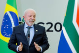 O presidente Lula afirmou durante coletiva de imprensa na África do Sul que, se alguém imaginou que poderia enfraquecer o multilateralismo, tanto a COP quanto o G20, demonstram que o multilateralismo está mais do que vivo|Ricardo Stuckert/PR