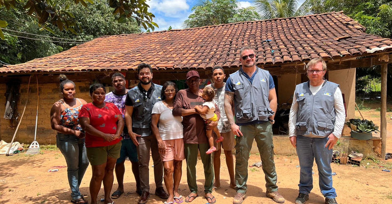 À equipe do MPTO, o prefeito de PABJ confirmou a prestação de assistência às comunidades atingidas. |Dicom MPTO 