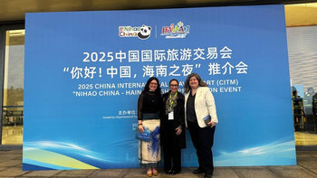 Equipe da ABAV Nacional na feira CITM.