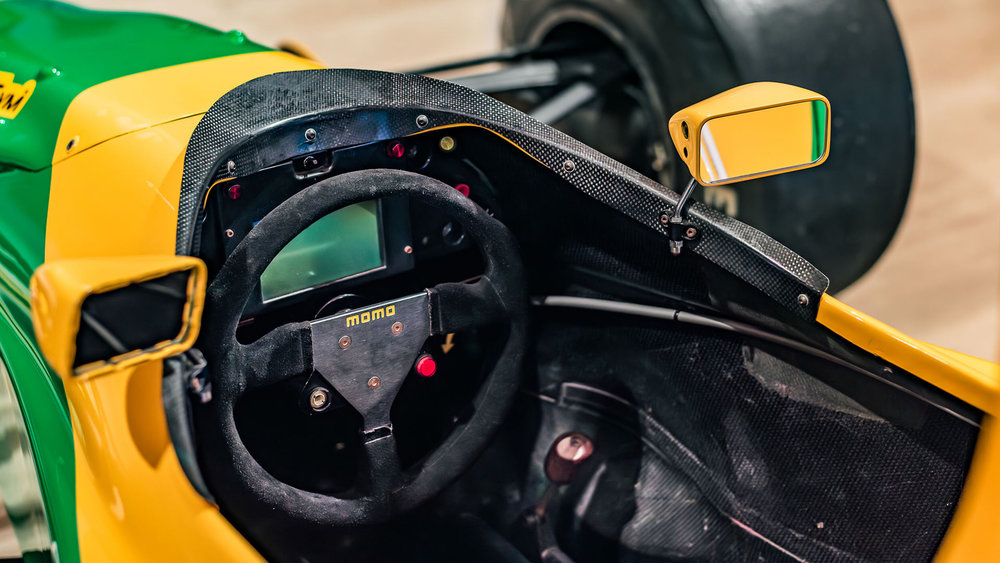 Benetton da primeira vitória de Schumacher será leiloado pela
