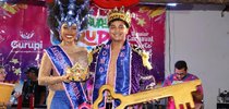 Maria Eduarda da Silva e Pedro Henrique Ribeiro foram escolhidos Rainha e Rei Momo do Carnaval de 2025. |Arquivo Secom Gurupi 