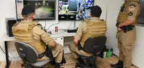A montagem adequada do espaço, iluminação reforçada e sistema de monitoramento facilitaram a atuação policial, segundo a PM|Lino Vargas