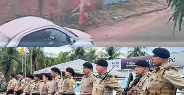 |Reprodução @TuViuPalmas/ Divulgação PM/TO