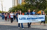 Registro do dia de Luta Antimanicomial em Palmas (2023), com o lema “Cuidar em Liberdade! Pelo fim dos Manicômios!”.|