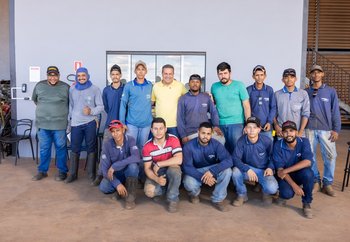 Durante agenda na Acenorte, Luxemburgo conversou com trabalhadores sobre geração de emprego, setor produtivo e modernização das relações de trabalho.