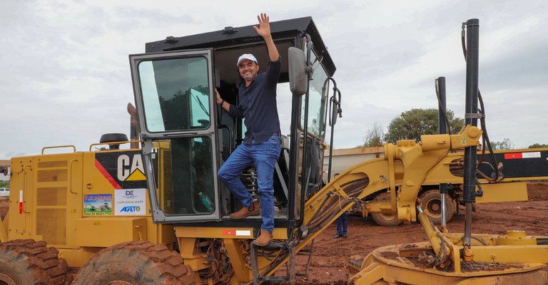 Wanderlei Barbosa destaca que os investimentos em infraestrutura industrial fortalecem a economia, atraem novos empreendimentos e ampliam as oportunidades de emprego e renda