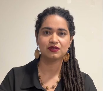Thamires Lima, porta-voz do Coletivo Somos, anunciou a saída da base. 