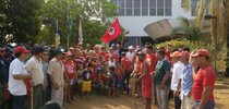 Imagem de 2015, quando ocorreu ocupação do Incra/TO na intenção de chamar a atenção do Governo Federal para famílias do Marighela. |