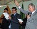Genesio Ferneda faz o juramento
