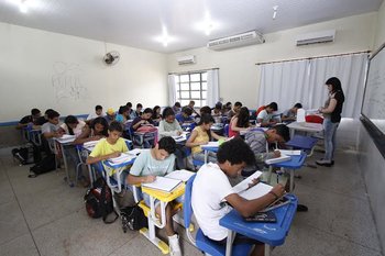  Turma do Centro de Ensino Médio Tiradentes, em Palmas