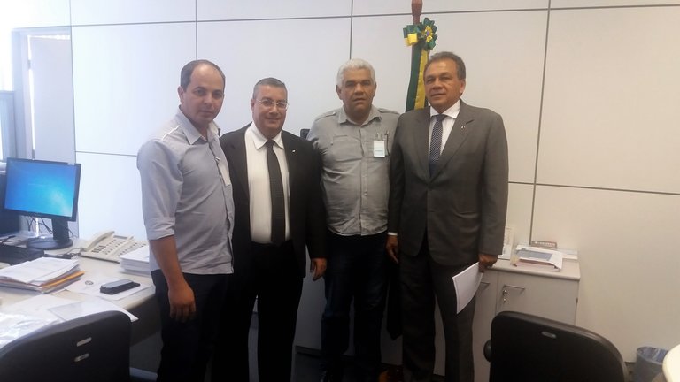 Carlos Augusto com o comando do Ministério do Trabalho 