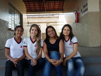 Equipe da escola João XXII de Colinas do Tocantins 