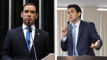Bloco entre PL, de Vicentinho (E), e PSB de Amastha e Andrino (D), mira eleições do ano que vem