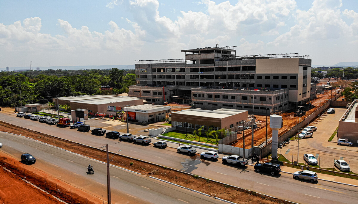 Hospital da Mulher no Tocantins atinge 80% das obras concluídas